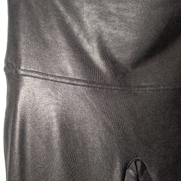 Spanx high waisted faux leather leggings - Picture 2 of 4